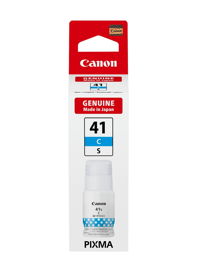 Canon GI-41s C Ink Bottle Cyan - Image 1