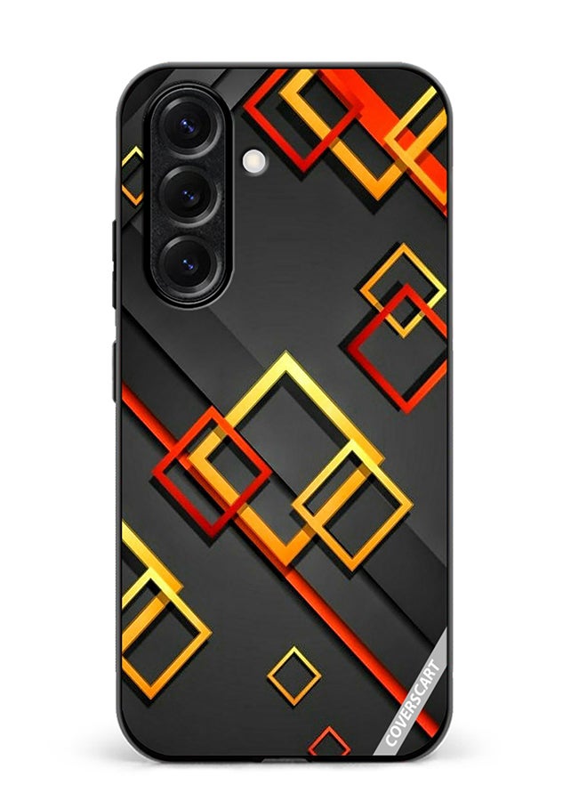 VR CREATIVE Protective Case Cover For Samsung Galaxy S25 Plus Abstract Design Multicolour