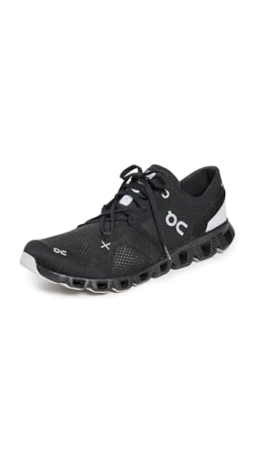 On Women's Cloud X 3 Sneakers, Black, 7 Medium US - Image 1