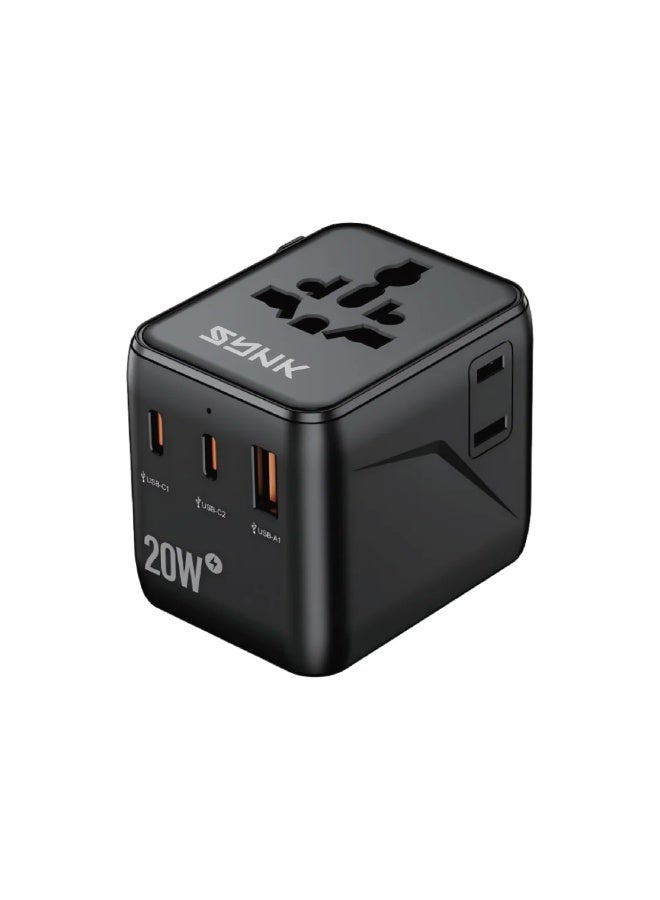 SYNK Thunder 20W USB-C PD Travel Adapter - Image 1