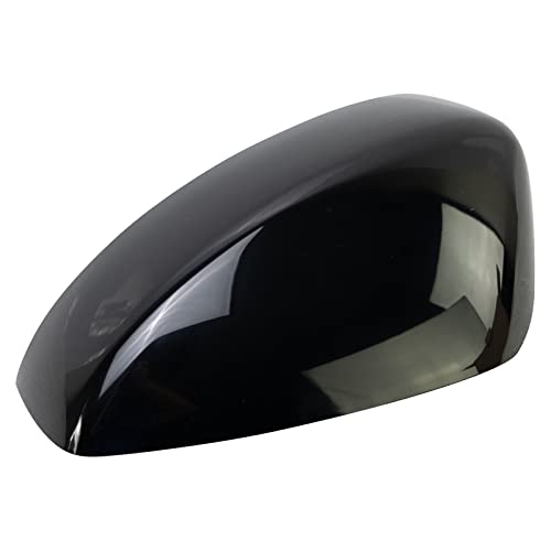 TRQ Left Driver Side Mirror Cap Paint to Match Black Compatible with 2017-2023 Mazda CX-5 2016-2023 Mazda CX-9 MA1326100 - Image 2