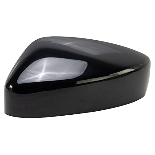 TRQ Left Driver Side Mirror Cap Paint to Match Black Compatible with 2017-2023 Mazda CX-5 2016-2023 Mazda CX-9 MA1326100 - Image 1
