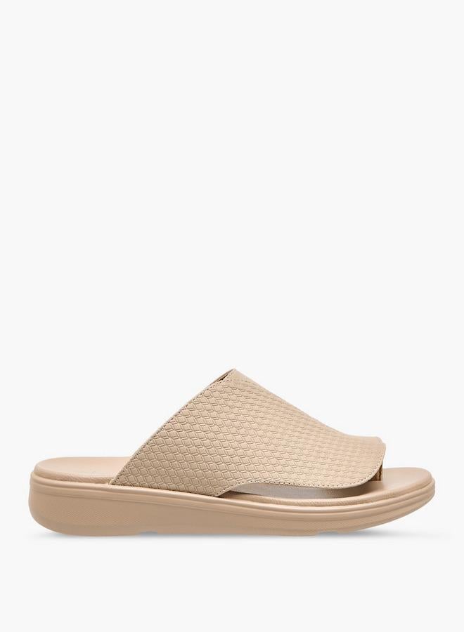 Al Waha Men Toe Loop Detail Arabic Sandals - Image 3