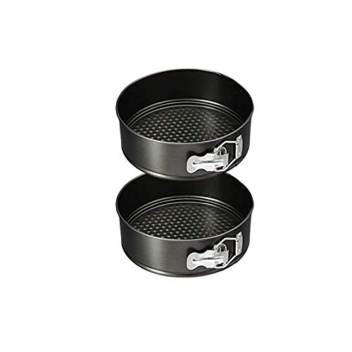 Starlinks Cake Mould Non Stick Spring Form Pan Set Baking Tray Removable Cake Mould Round Shape 4 Pcs Size18202224cm Height65cm Weight1005 GMS