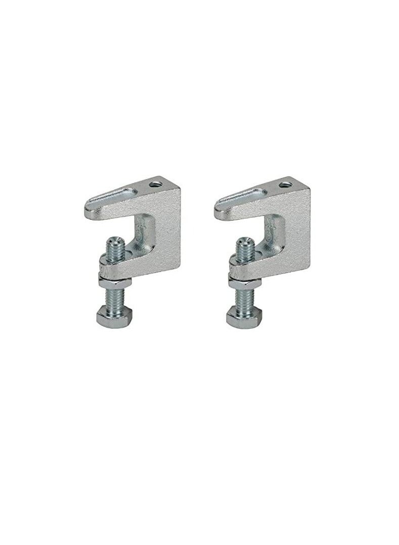 High Quality Wide Mouth Galvanized Beam Clamps (2, 10mm) - Image 1