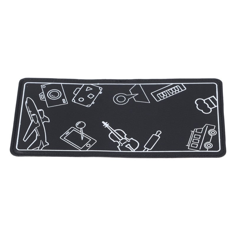 Airplane Phone Holder: Black Foldable Compact Design - Hands Free Convenience Flexible Phone Stand for Travel Home Viewing Photo Recording - Image 3