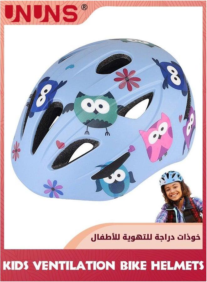UNUNS Kids Bicycle Helmet,Adjustable Ventilation Bike Helmets,Helmet For Baby Toddler,Sports Helmet Cycle Safety Crash Helmet,Small Sizes,For Cycling Skateboard Scooter Hoverboard Riding,Blue S - Image 1