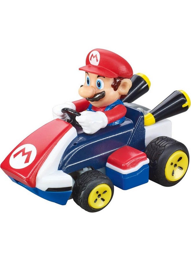 Carrera RC Nintendo Mario Kart 2.4 GHz Mini Collectible Radio Remote Control Toy Car Vehicle - Mario - Image 1