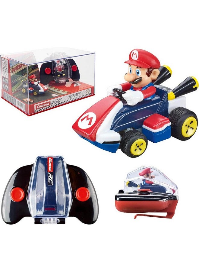 Carrera RC Nintendo Mario Kart 2.4 GHz Mini Collectible Radio Remote Control Toy Car Vehicle - Mario - Image 2