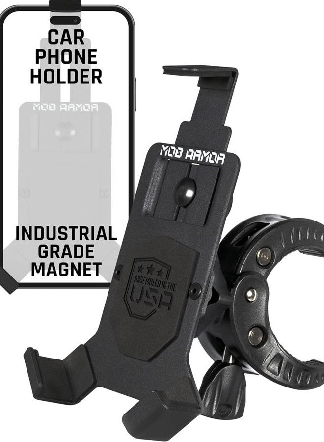 MOB ARMOR Mob Mount Switch Claw Large Black 2.0 - Phone Cradle Motorcycle, Atv, Truck 227G Black - Image 1
