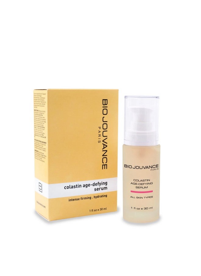 BIO JOUVANCE PARIS Bio Jouvance Colastin Age Defying Serum 1Oz / 30Ml Professional Eye & Face Hydrating Cream | Facial Skin Care Treatment | Made In France  - Image 1