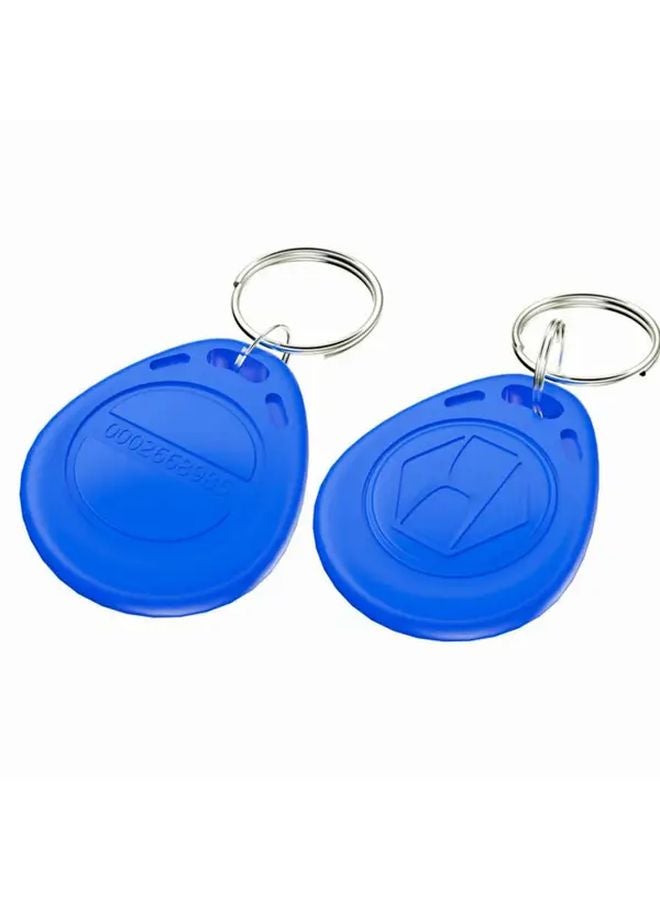 Blue 10Pcs 125kHz TK4100 Proximity Card PVC Key Fob Access Control ID Tag - Image 4
