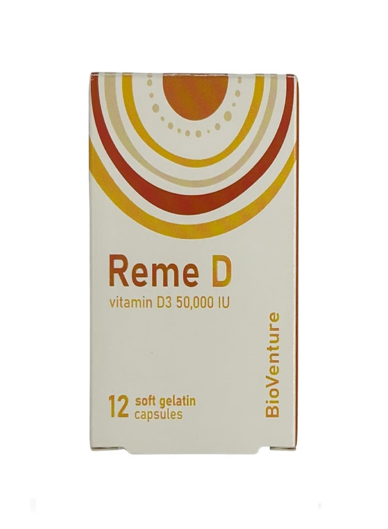 Bioventure Healthcare D Vit.D3 50,000 Iu Cap 12'S