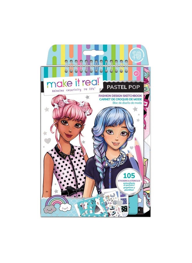 Make It Real Make It Real Sketchbook - Pastel Pop!  - Image 1