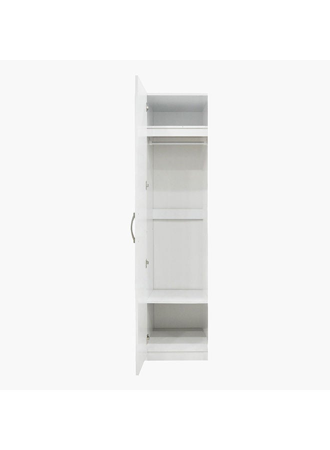 Home Box Kulltorp Plus 1-Door Wardrobe With Mirror 52 x 182 x 40 cm - Image 4