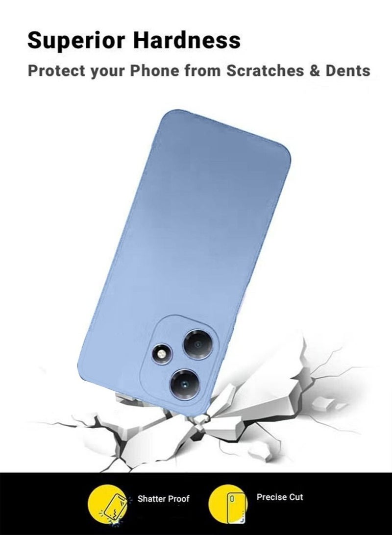 Infinix Hot 30i/Hot 30i NFC/X669 Silicone Back Case Cover Mobile Phone Accessories with Anti-drops Anti-fingerprints Camera Protection Soft Anti-scratches Anti-drops Anti-fingerprints Protector - Image 4