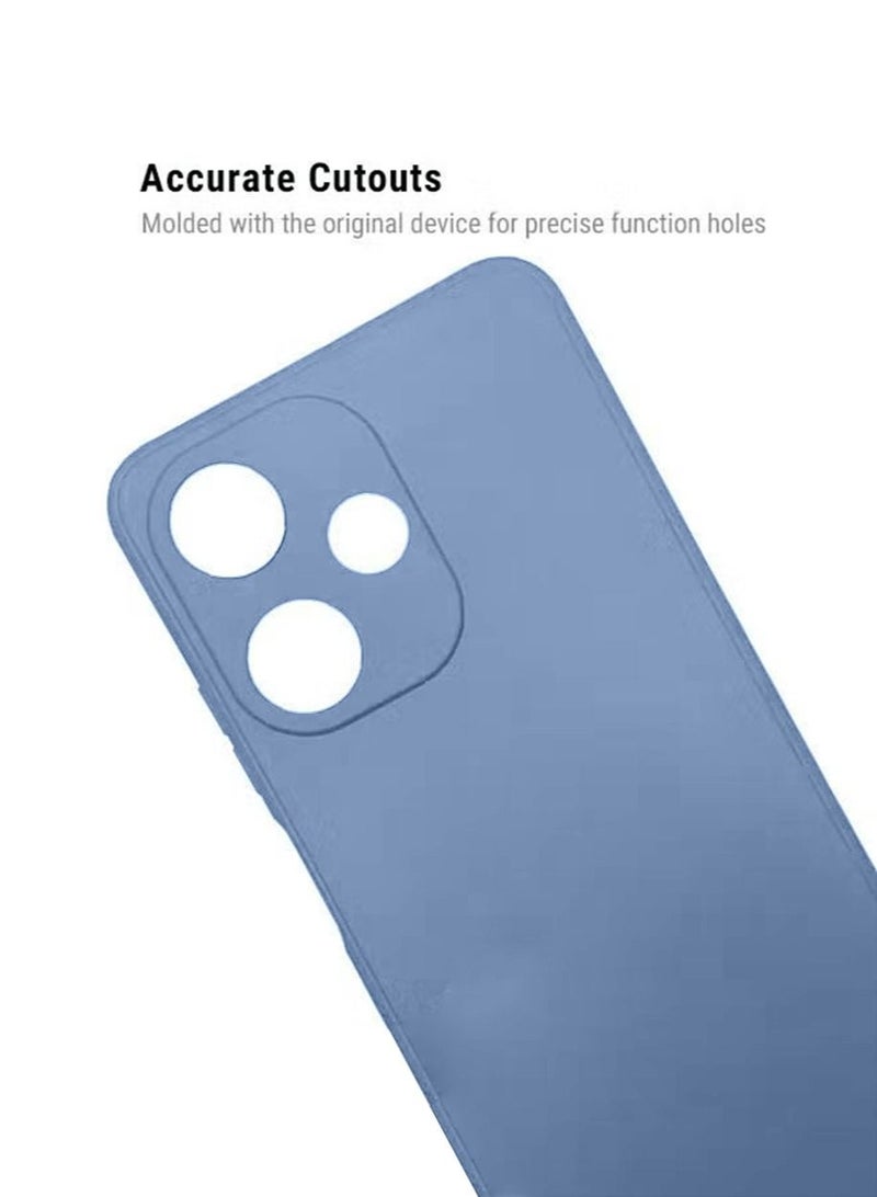 Infinix Hot 30i/Hot 30i NFC/X669 Silicone Back Case Cover Mobile Phone Accessories with Anti-drops Anti-fingerprints Camera Protection Soft Anti-scratches Anti-drops Anti-fingerprints Protector - Image 5