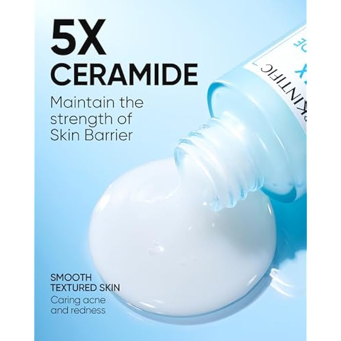 SKINTIFIC 5X Ceramide Barrier Repair Serum for Dry & Sensitive Skin Barrier Repair with Ceramide, Centella and Hyaluronic Acidx, Soothes Sensitive Skin, Reduces Redness & Strengthens Skin Barrier - Image 3