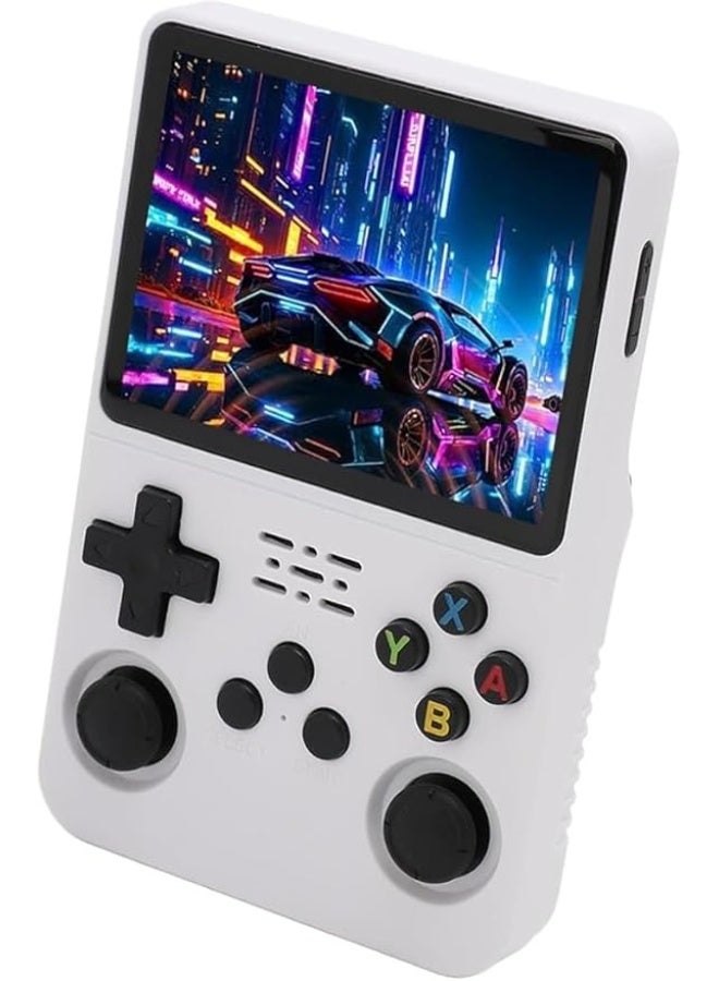 Wheels R36S Retro Handheld Game Console, White, 15000+ Games, 64G Built-in Storage, Portable Gaming System with Color Display, Rechargeable Controller - Image 5