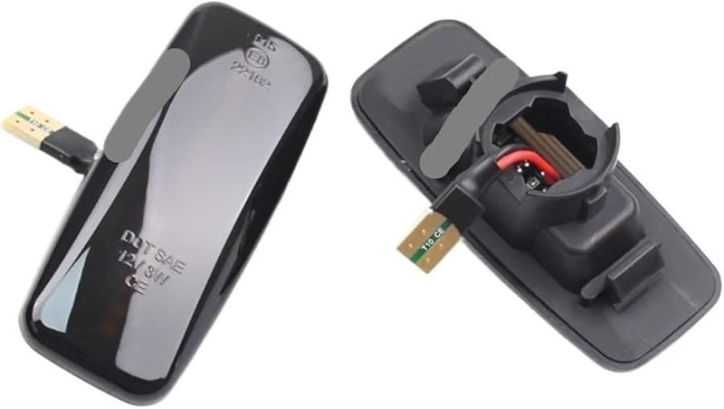 Dynamic LED Side Marker Light Turn Signal Repeater Lamp For Nissan Sylphy Almera Murano Bluebird Sunny Teana Cefiro Maxima Left Right Black - Image 1