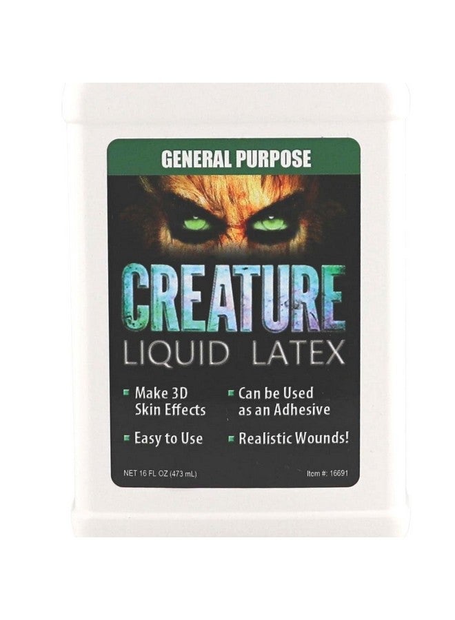Liquid Latex Fashions Creature Liquid Latex 2 Pack - CLEAR - General Purpose Professional Special Effects, for Halloween Vampire, Monster, Zombie Makeup and Dress up - Image 3