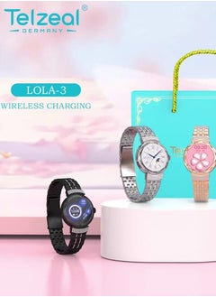 Telzeal Telzeal LOLA-3 Smart Watch - Silver, Fitness Tracking, Stylish & Functional  - Image 1