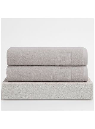 2-Pc Turkish Cotton Bath Towel Set 70x140cm 420 GSM Ash Grey Quick Dry Lightweight & Ultra Soft Ash Grey - pzsku/Z801ED468FA09B16D7529Z/45/1751980198/bcfcc44e-4716-44ca-81c9-300cdbcd8edb