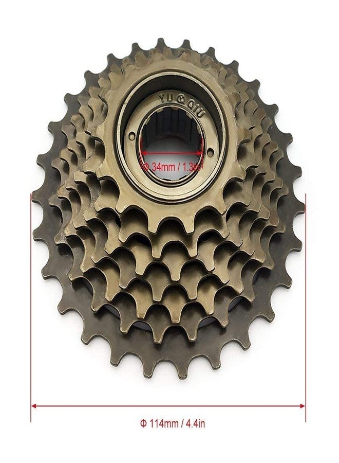 DCZ 21, 7 Speed - Cycle Freewheel | 14-28 T Cassette Road Bike/Bicycle Gear Shifter - Image 3