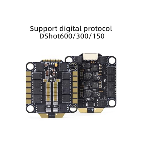 HGLRC 60A 6S V1 ESC BLS 26S 4in1 M3 Supports DShot600300150 Digital Protocols for FPV Racing Drone Freestyle - Image 5