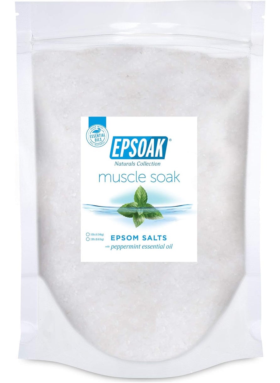 Epsoak Epsoak Epsom Salt Muscle Soak 19 lbs Bulk Bag 