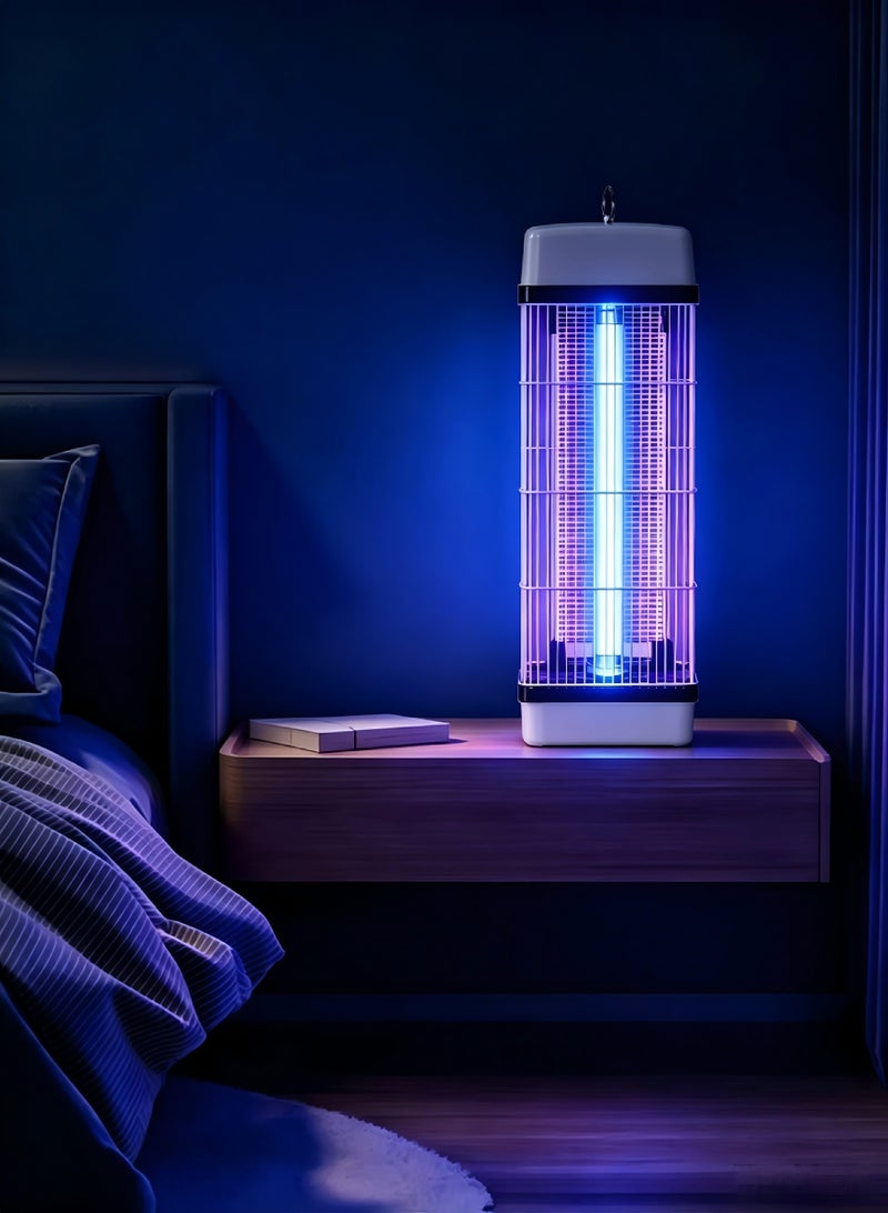 Gmisun Mosquito Killer with 3800V Electric shock Lamp with UV light - flying insects killer - best bug zapper - Mosquitos & flys trap-Indoor Outdoor use - Image 3
