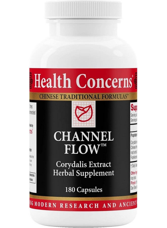 Health Concerns Health Concerns Channel Flow - Tension Supplement - Blood Support - 180 Capsules - Image 1