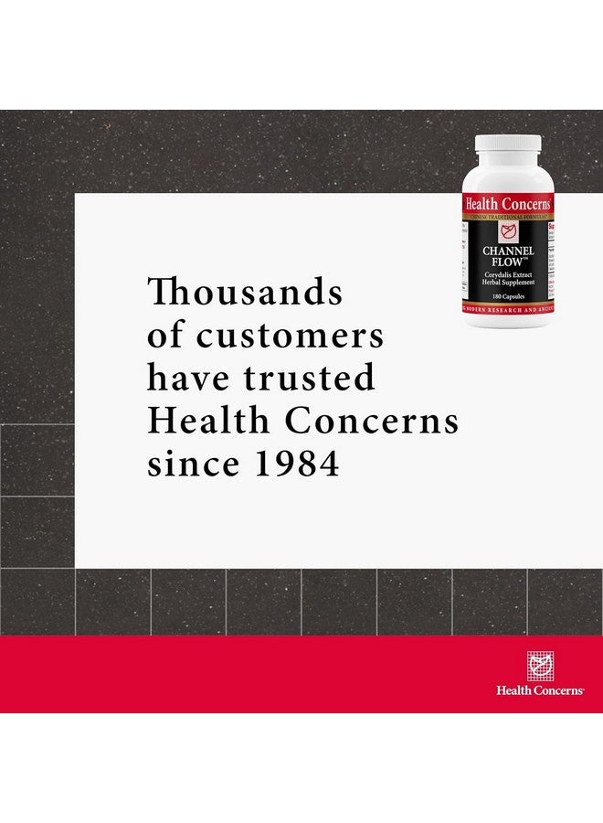 Health Concerns Health Concerns Channel Flow - Tension Supplement - Blood Support - 180 Capsules - Image 2
