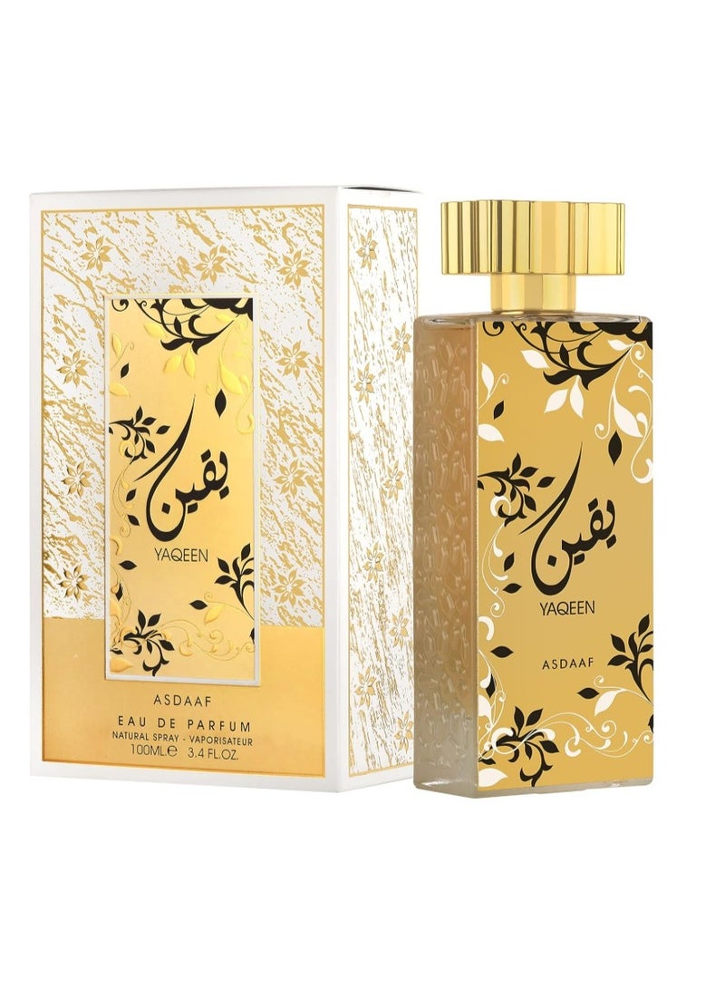 Asdaaf Unisex Yaqeen Eau De Parfum - 100 ml