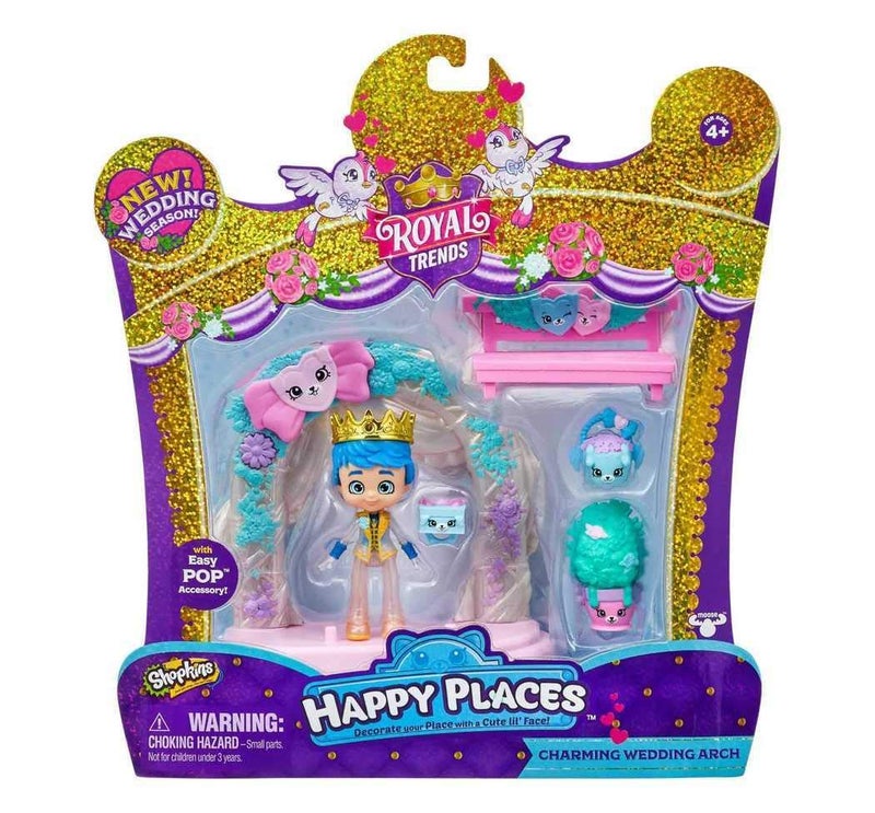 Shopkins Happy Places Happy Scene Pack Charming Wedding Arch - Image 4