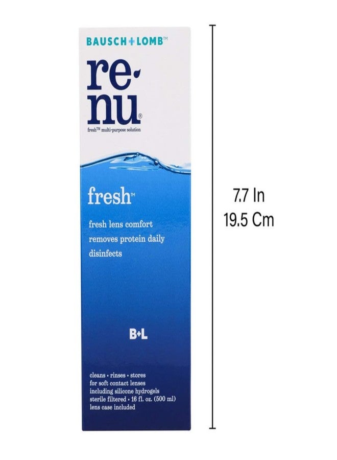 Bausch + Lomb Bausch & Lomb Renu Fresh Multi-Purpose 500ml Contact Lens Solution (Pack of 1) - Image 5
