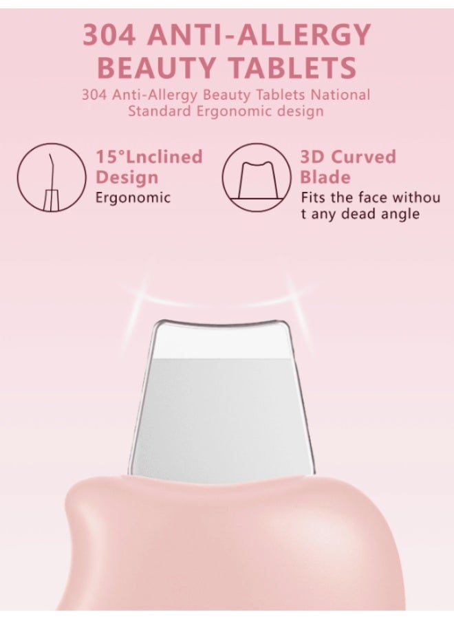 Ultrasonic Skin Scrubber Face Scraper Tool - Professional Blackhead Remover & Deep Pore Cleansing Tool - Image 3
