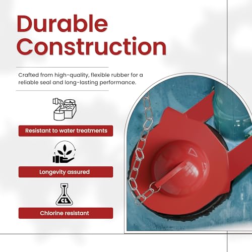 Gadgetime USA Hinge Toilet Flapper Replacement Compatible with Kohler Models - Toilet Tank Flapper Compatible with Kohler Models Including San Raphael & Rosario - Solution for Leak & Water Waste - Image 4