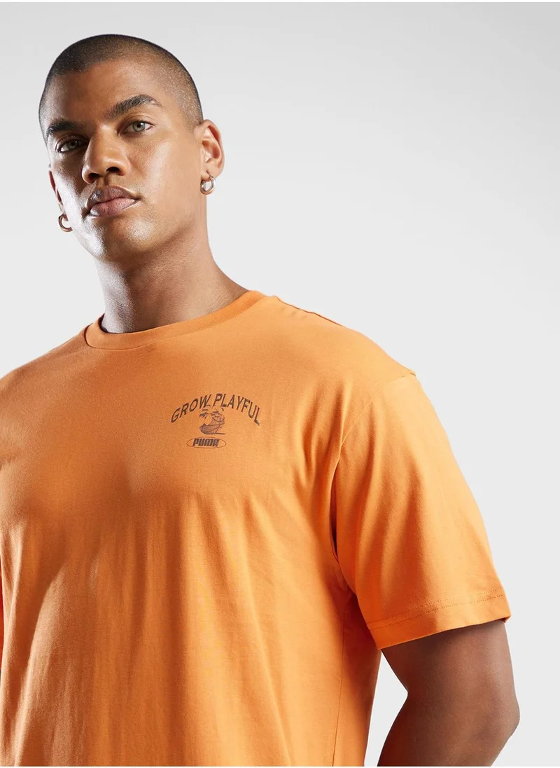 PUMA Graphic Playful Relaxed T-Shirt