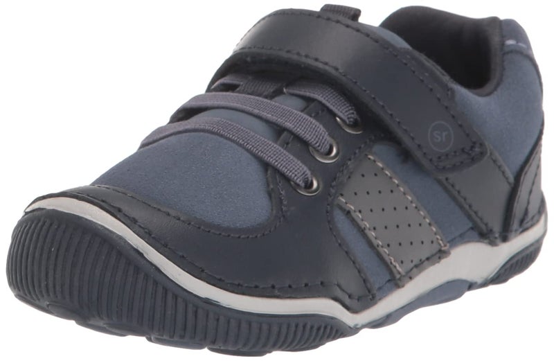 Stride Rite Boys SRT Wes Sneaker Blue 7 Wide Toddler