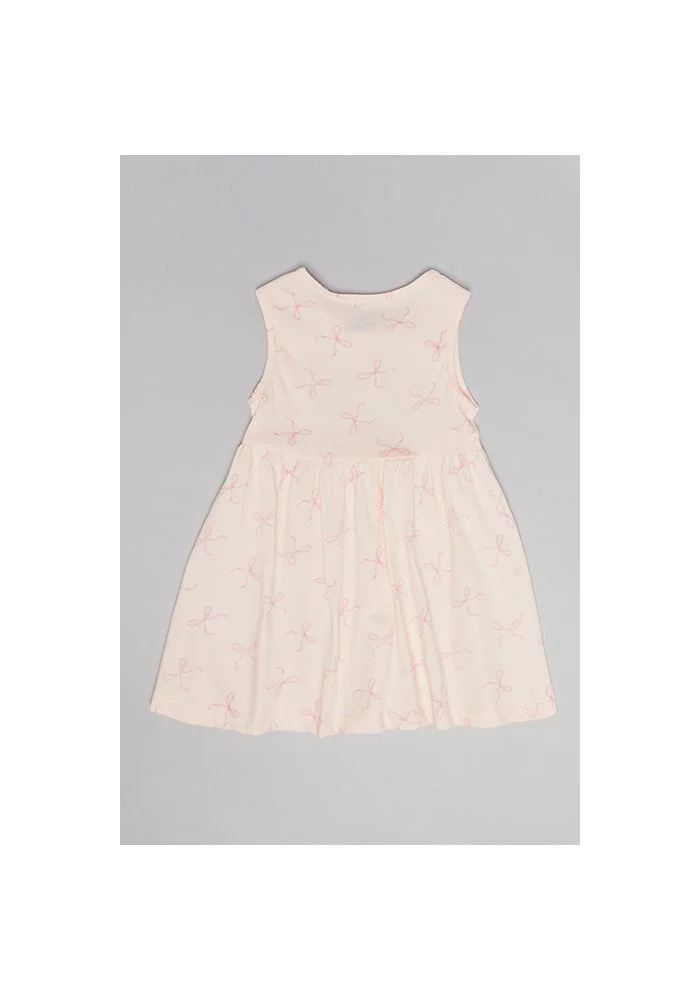 أر أند بي Printed Sleeveless Fit & Flare Dress