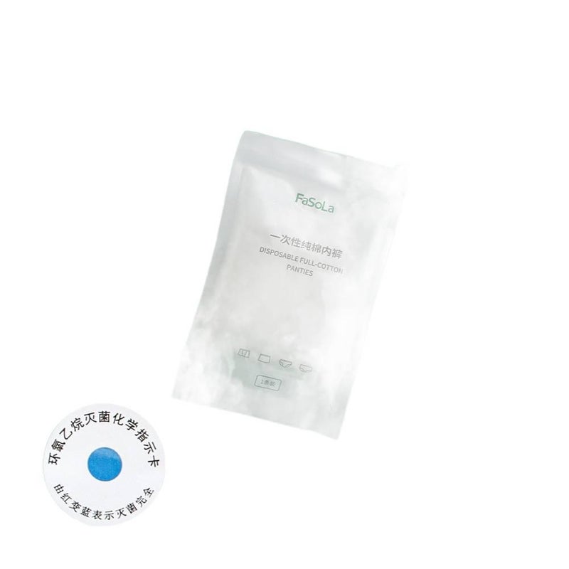 GLX 5 Pack Disposable Underwear Women Maternity No-wash Postpartum Travel Cotton Size XL - Image 5