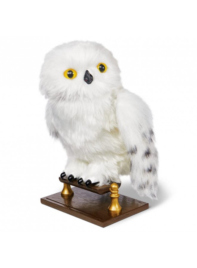 Wizarding World Harry Potter, Enchanting Hedwig Interactive Owl with Over 15 Sounds and Movements and Hogwarts Envelope, Kids Toys for Ages 5 and up - Image 3