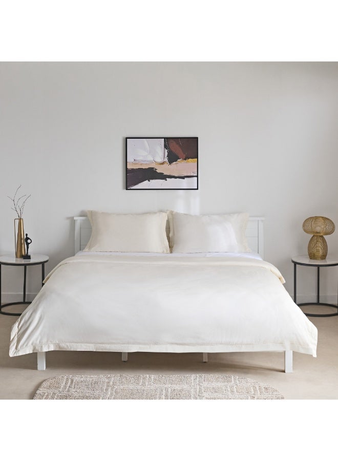 Home Box Essential 3-Piece Twin Duvet Cover Set 150 X 220 Cm  - Image 4