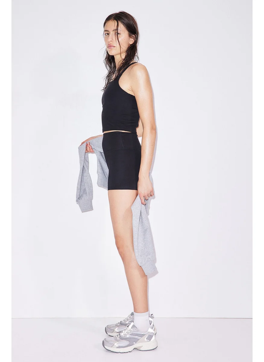 H&M Drymove™ High Waist Shorts