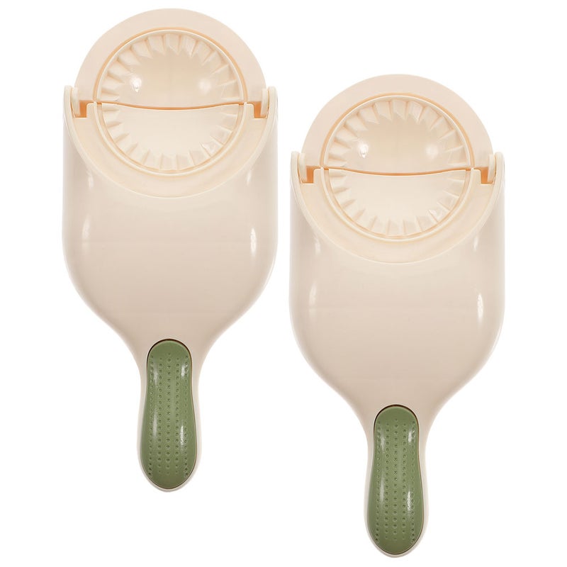 2Pcs Dumpling Presser Kitchen Dumpling Dough Presser Dumpling Wrapper Maker Kitchen Gadget - Image 1