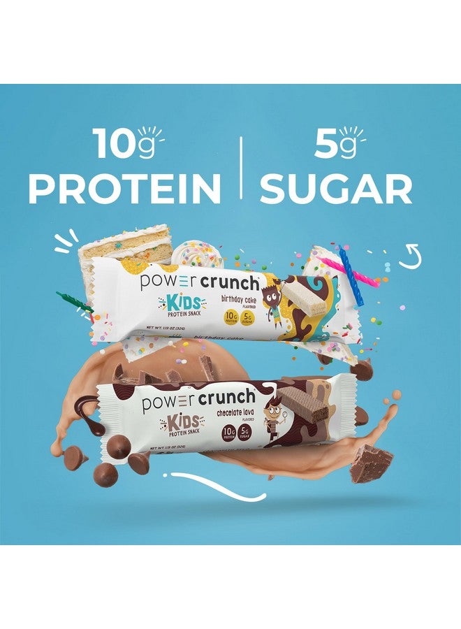 Power Crunch Protein Wafer Bars and Power Crunch KIDS Protein Bars, Variety Pack, (15 Count) High Protein Snacks with Delicious Taste - Image 3