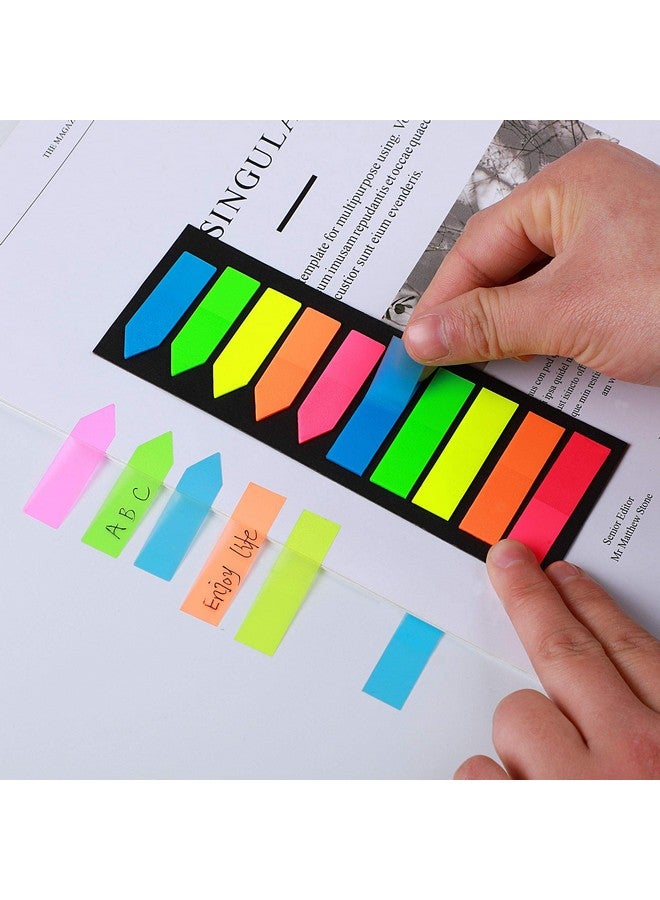 JANYUN 4200 Pieces Sticky Arrow Index Tabs For Note Classification Assorted Colors Small Neon Page Markers For Office - Image 4