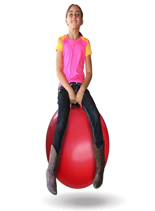 FAYBY Inflatable Sit and Bounce Rubber Hop Ball - Image 2