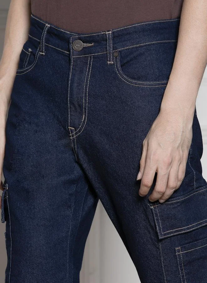 Dennis Lingo  Relaxed Fit Cargo Jeans for Men | Best Price UAE